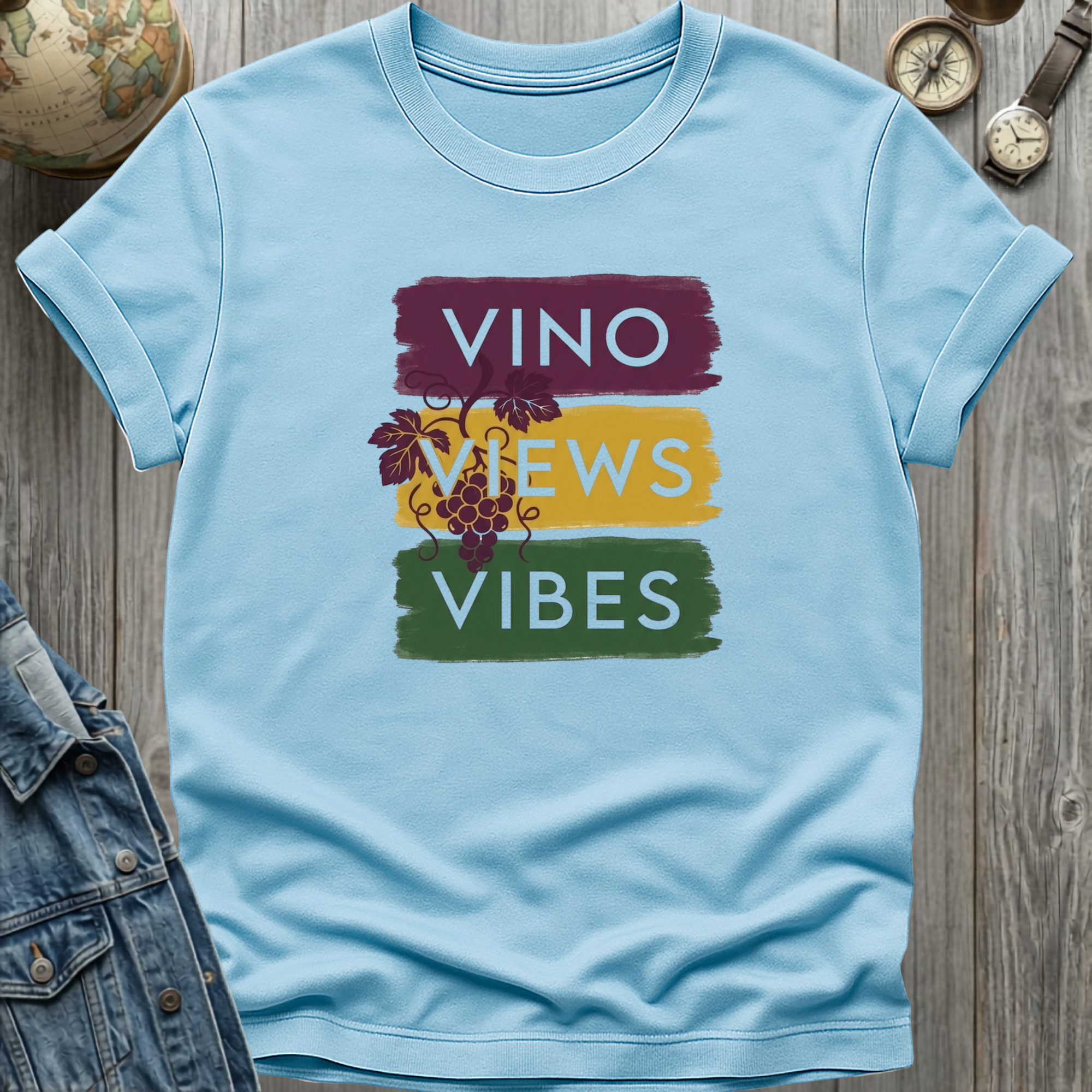 Vino Views Vibes T-Shirt