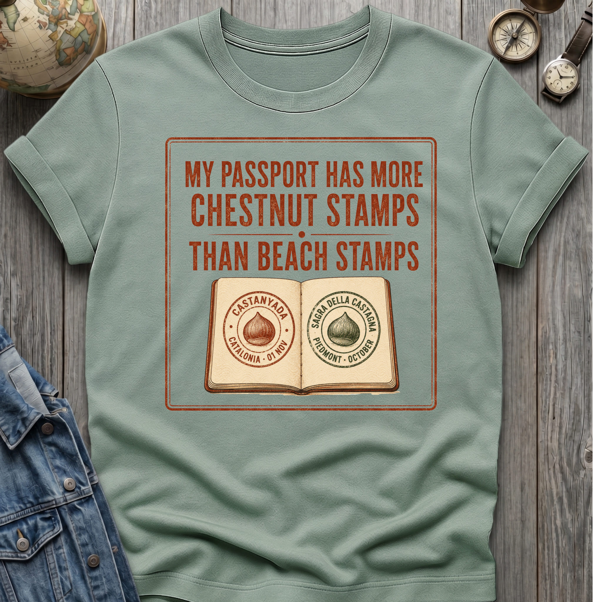 Chestnut Stamps T-Shirt