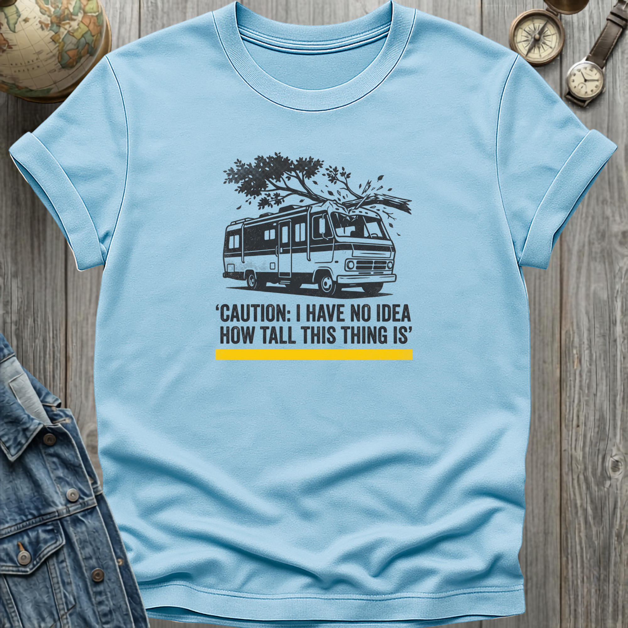 Caution No Idea T-Shirt