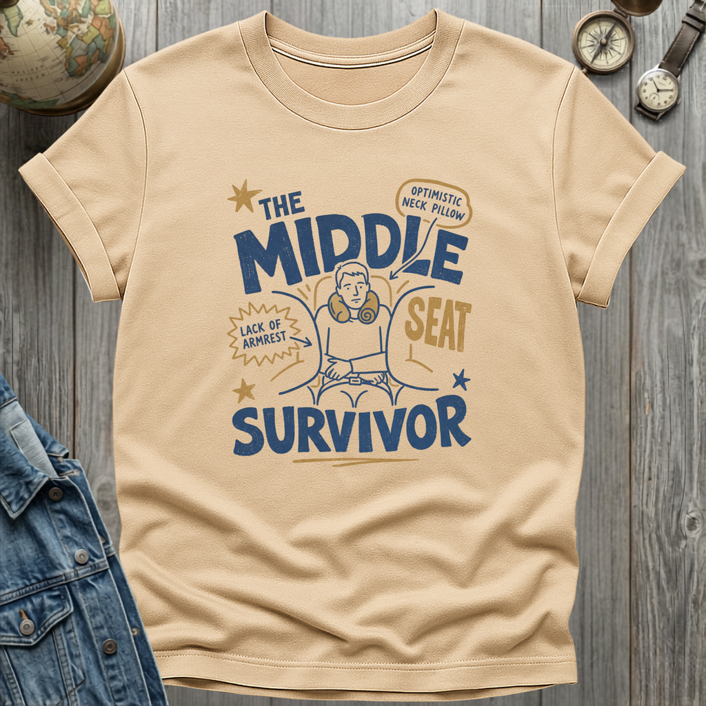 Middle Seat Survivor T-Shirt