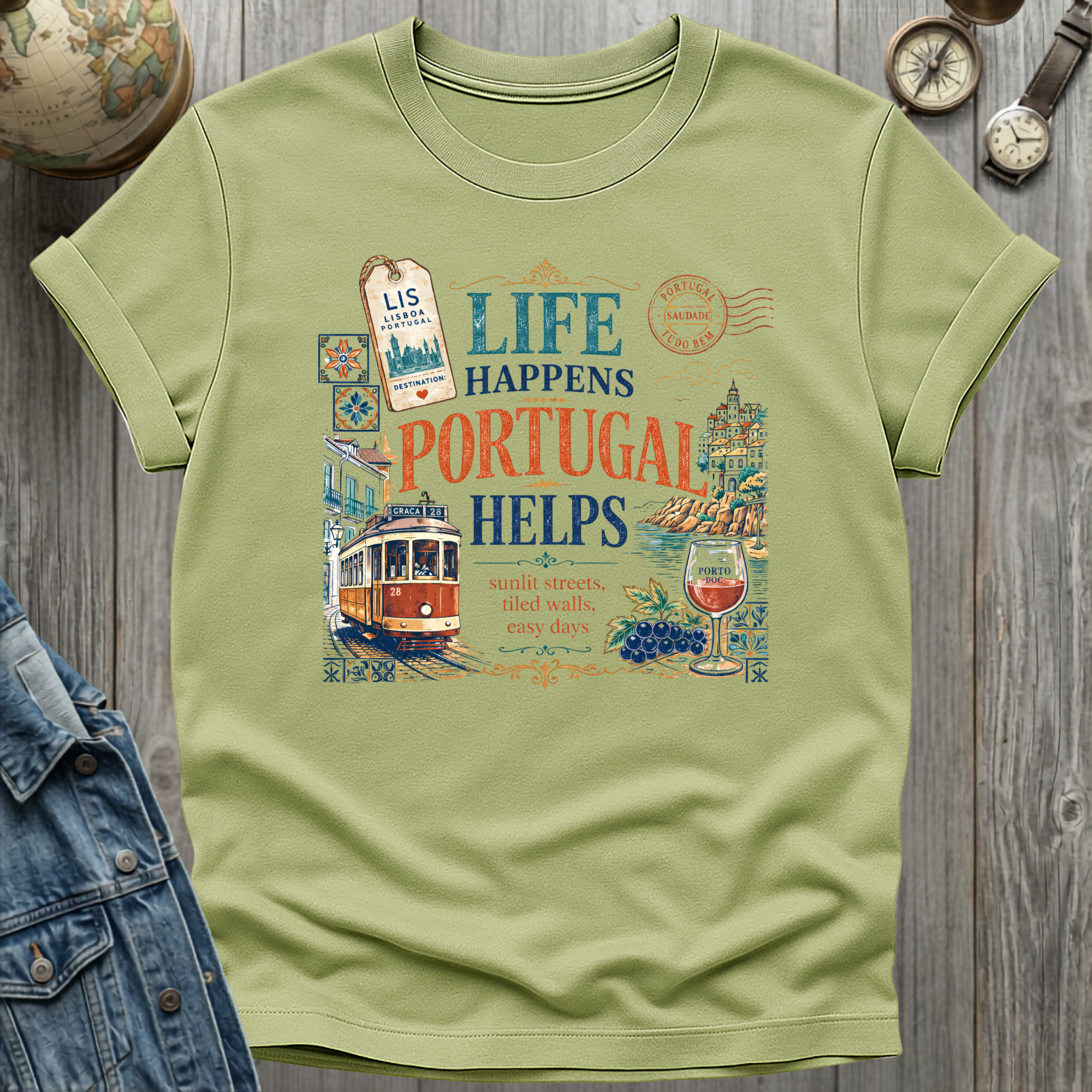 Portugal Helps T-Shirt