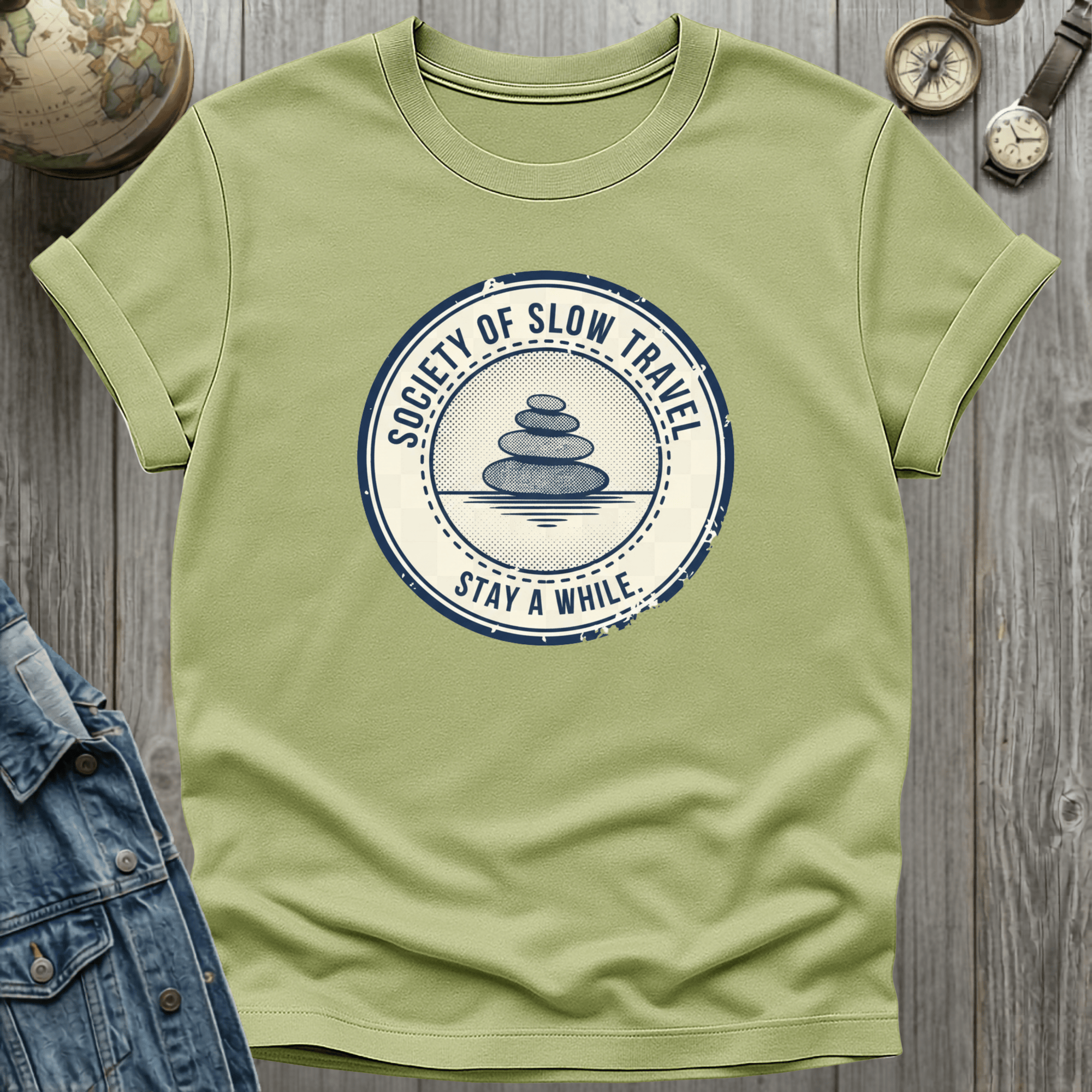 Society of Slow Travel Grunge T-Shirt