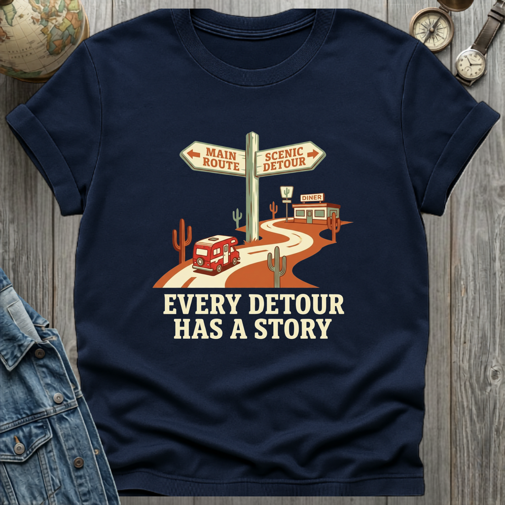 Every Detour has a Story T-Shirt