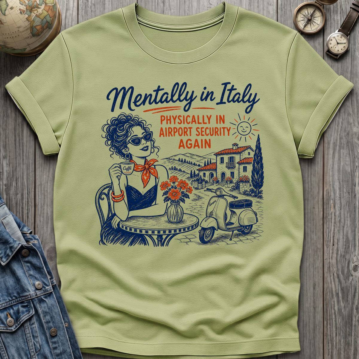 Airport Security Italy T-Shirt