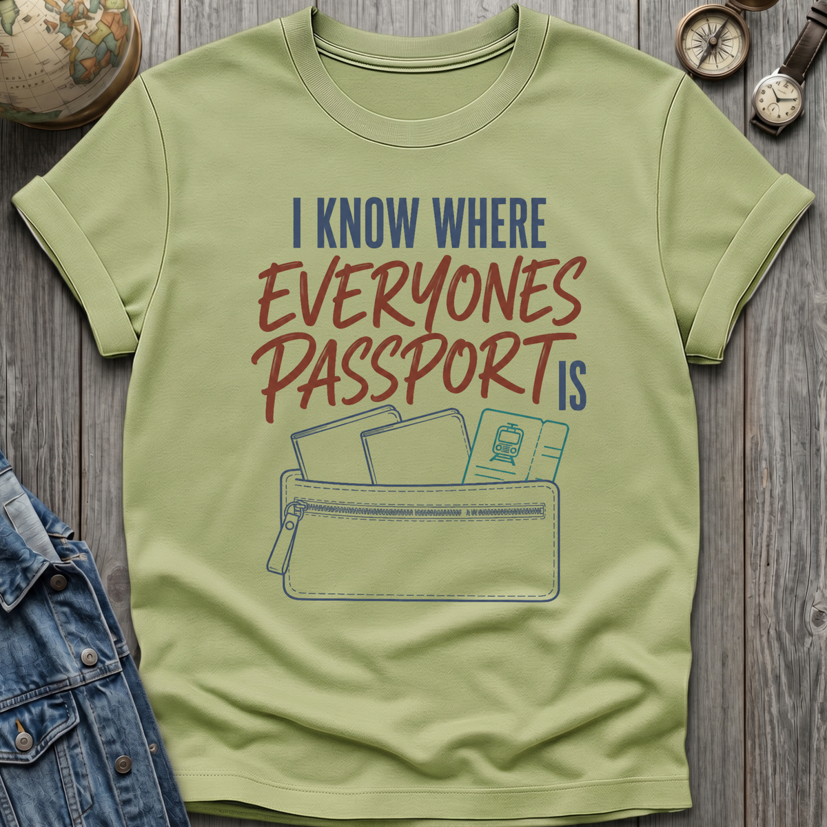 Passport Keeper T-Shirt