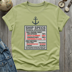 Ship Specs T-Shirt