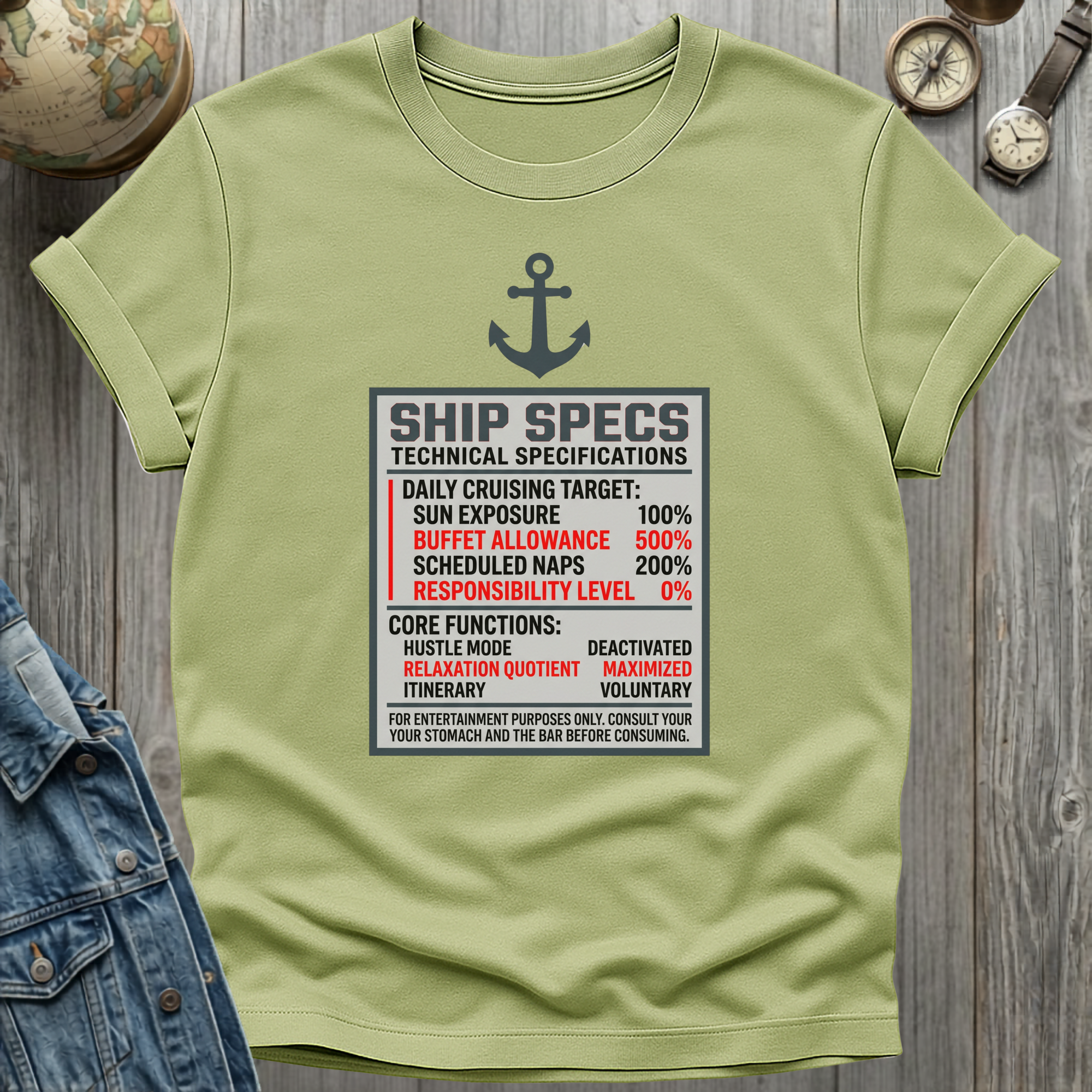 Ship Specs T-Shirt
