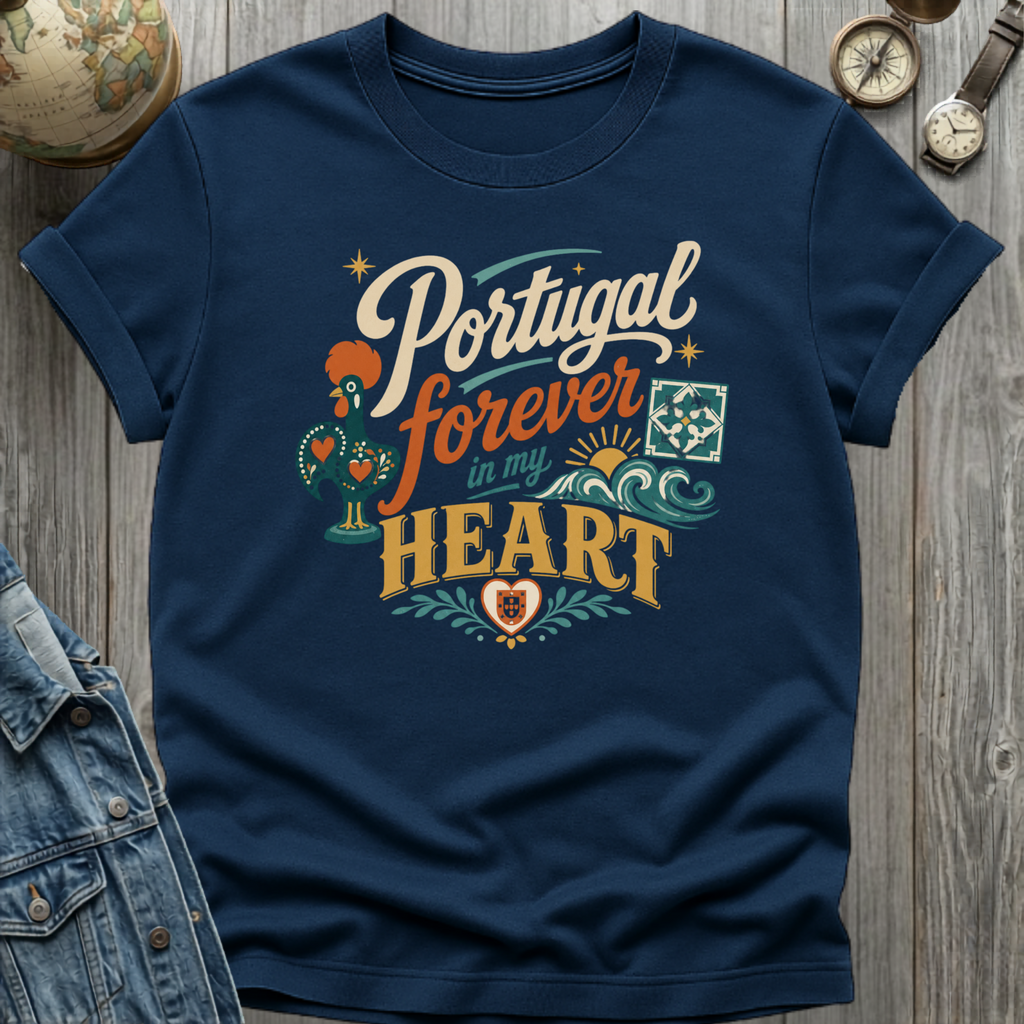 Portugal Heart T-Shirt