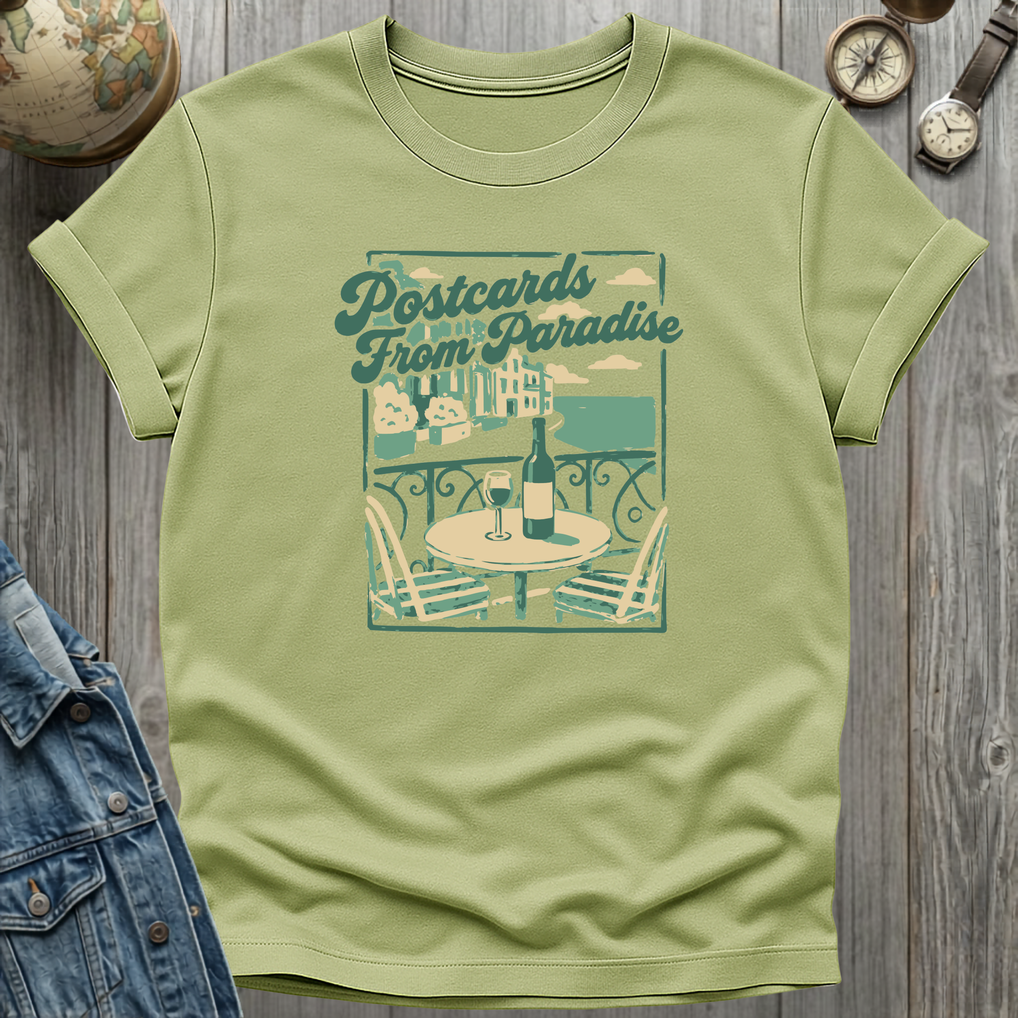 Postcards Paradise T-Shirt