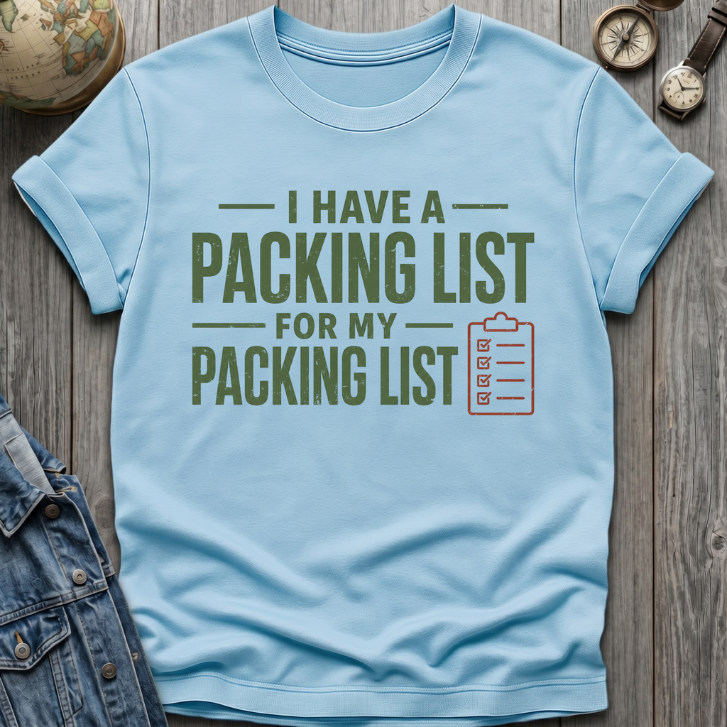Packing List T-Shirt