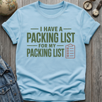 Packing List T-Shirt