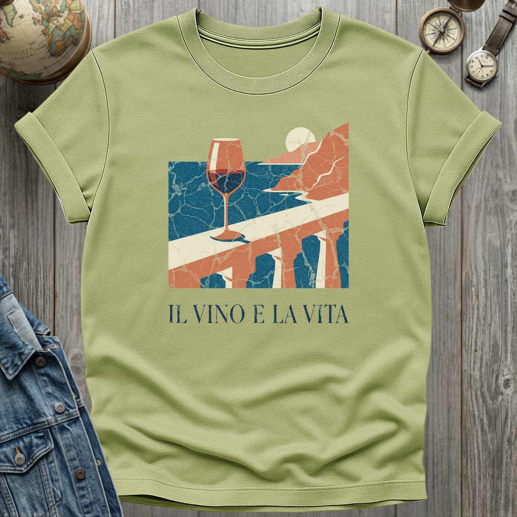 Il Vino E La Vita T-Shirt
