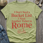 Rome Ticket T-Shirt