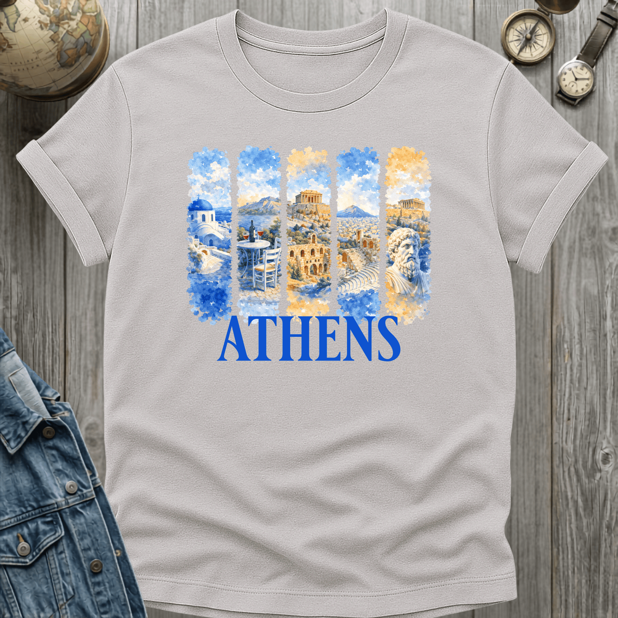 Athens Scenic T-Shirt
