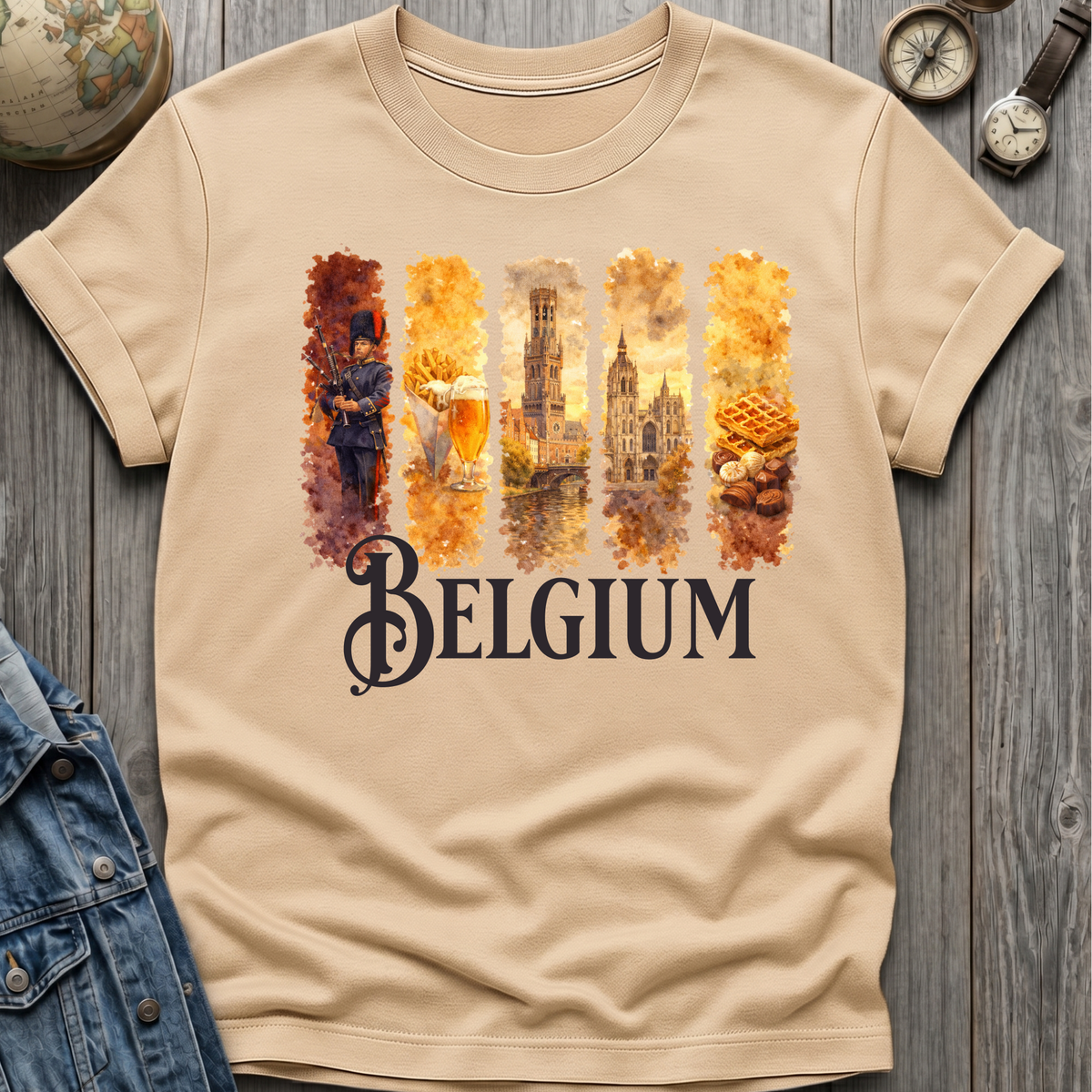 Belgium Scenic T-Shirt
