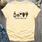 Coastal Table T-Shirt Cornsilk / S