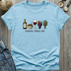 Coastal Table T-Shirt Light Blue / S