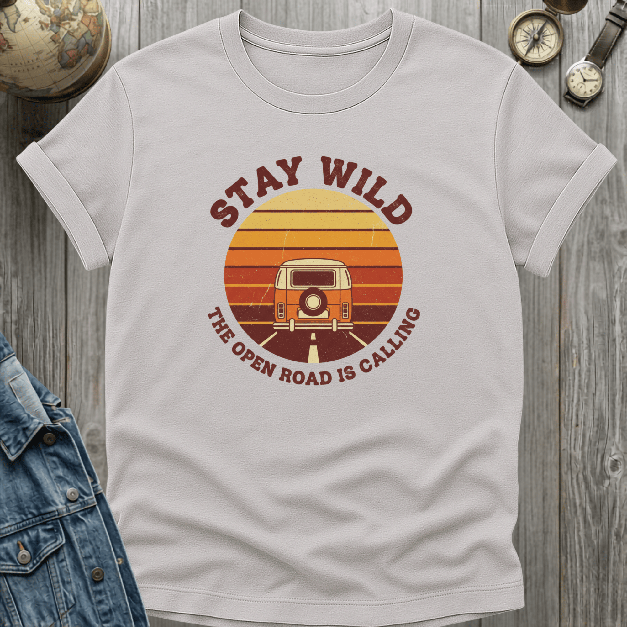Stay Wild Road is Calling T-Shirt