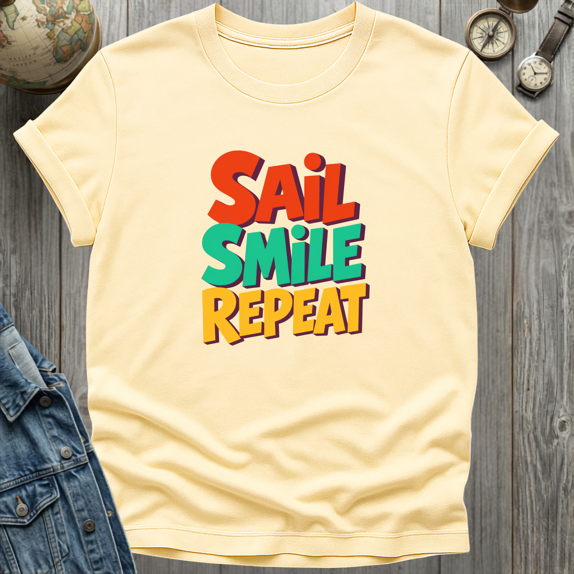 Sail Smile Repeat T-Shirt
