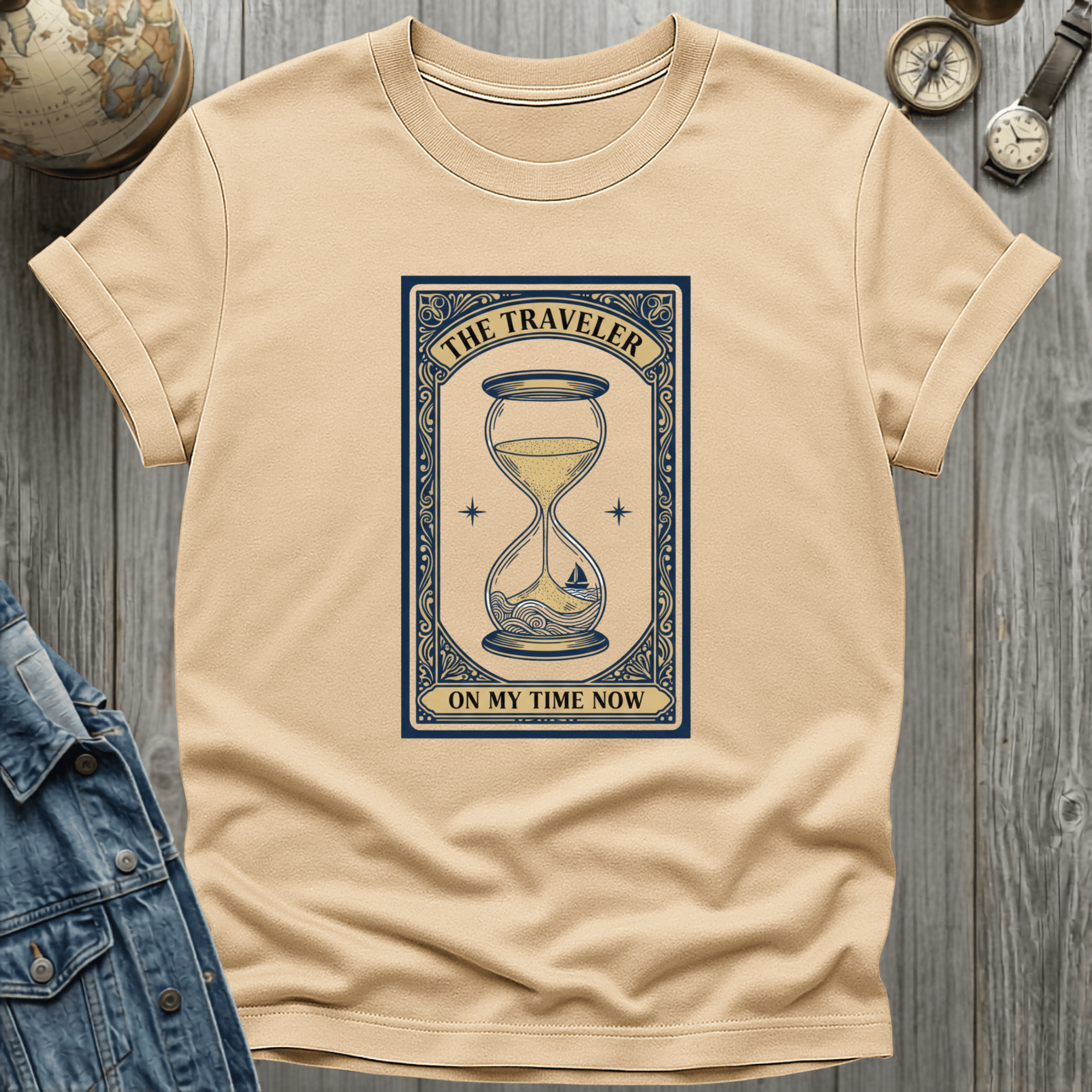 The Traveler Tarot Card T-Shirt