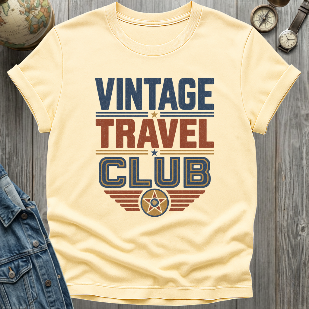 Vintage Travel Club T-Shirt