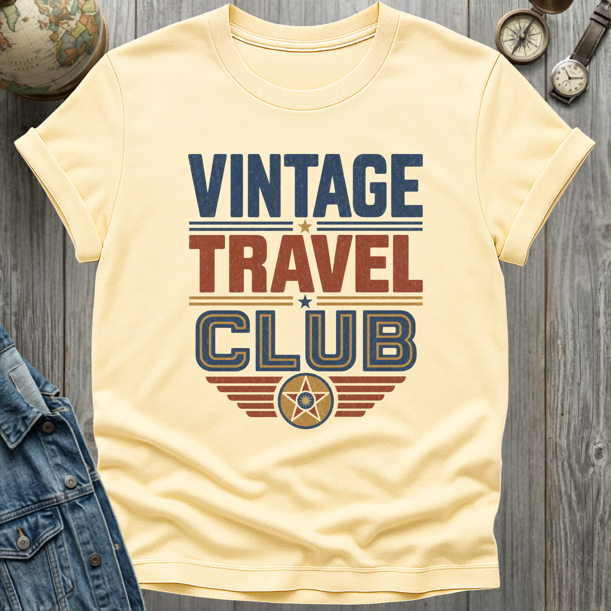 Vintage Travel Club T-Shirt