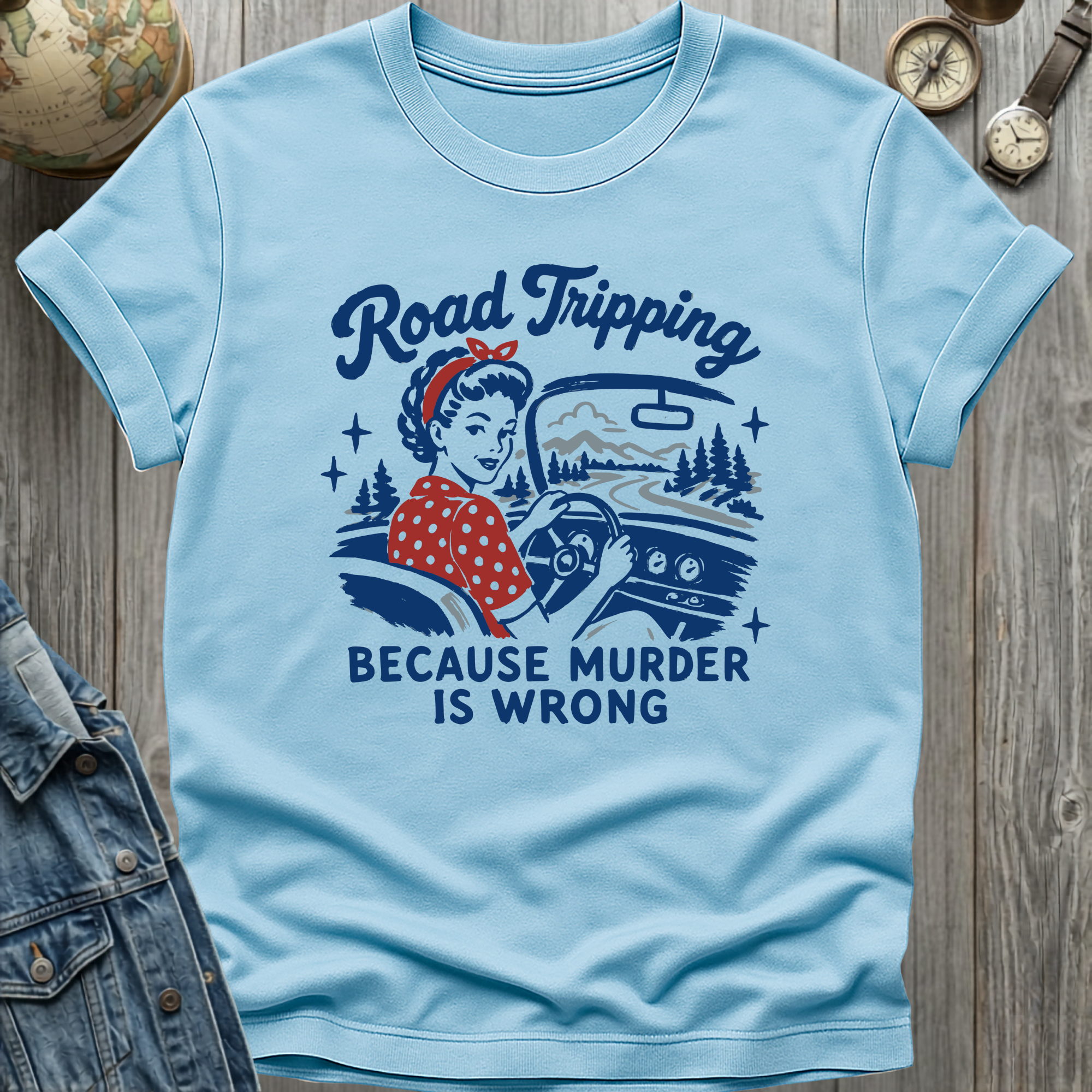 Road Trip Murder T-Shirt