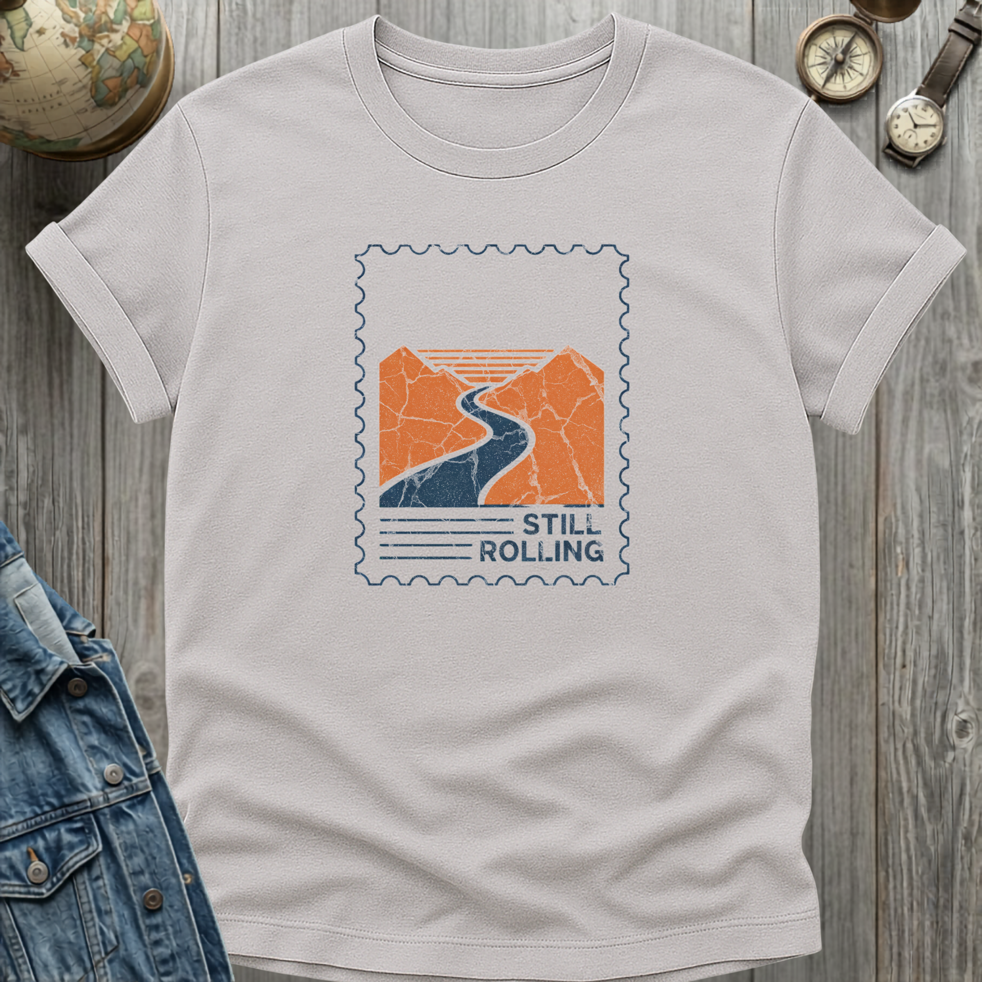 Still Rolling Stamp T-Shirt
