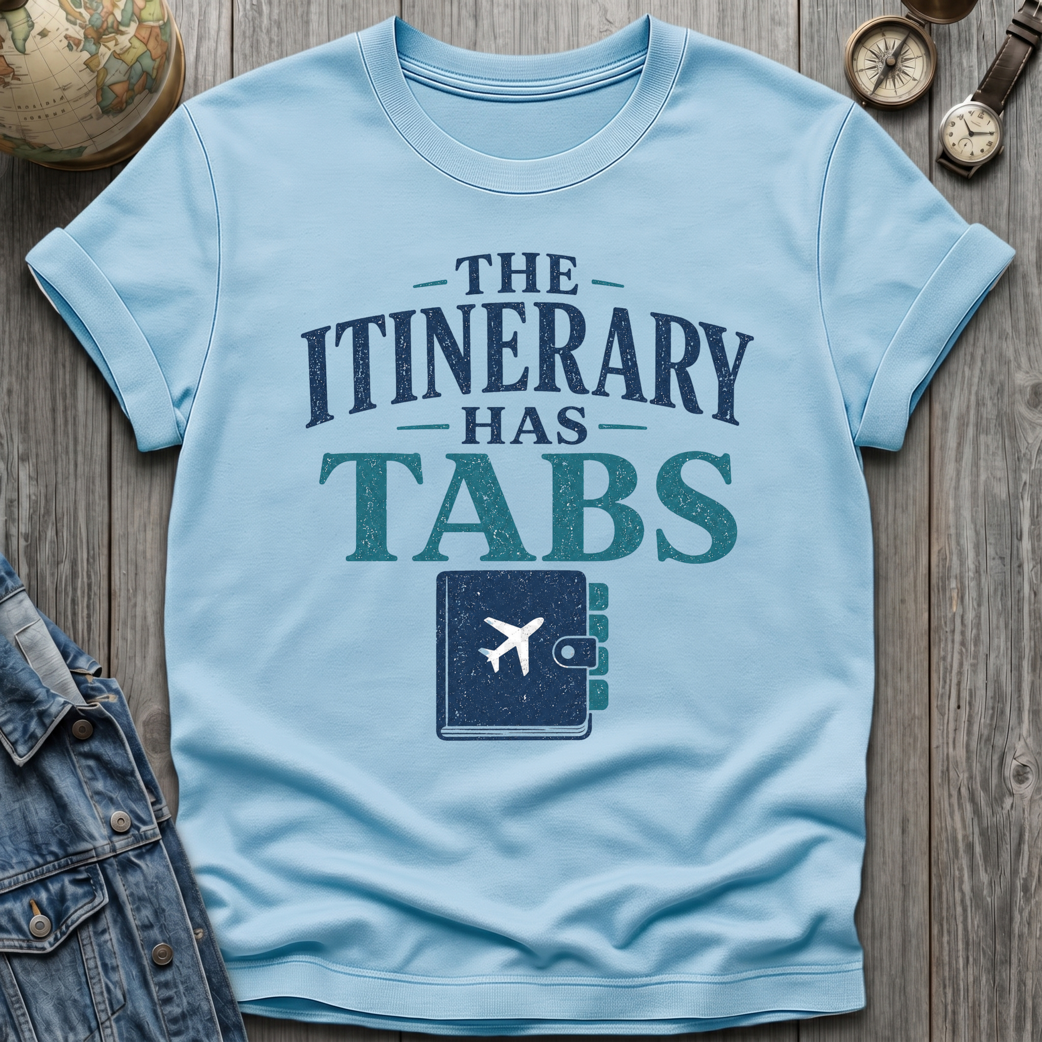 Itinerary Tabs T-Shirt