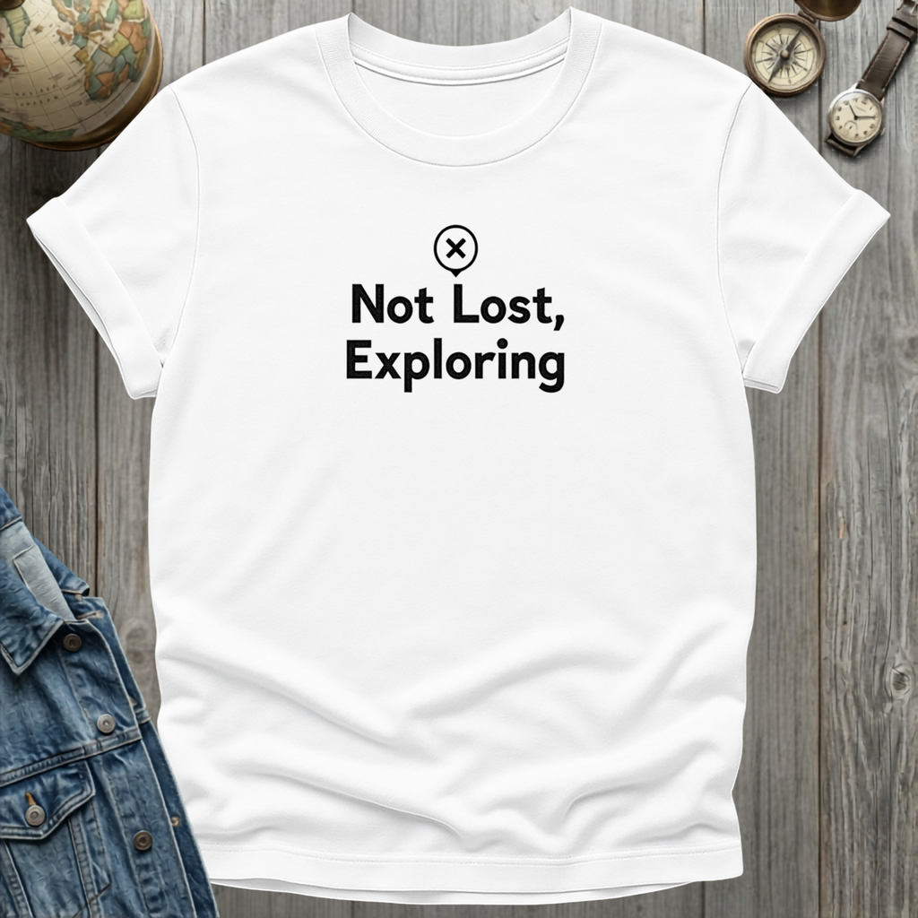 Not Lost, Exploring T-Shirt