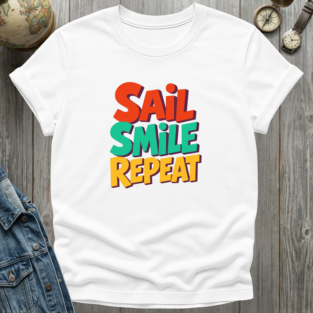 Sail Smile Repeat T-Shirt