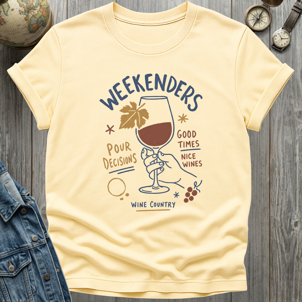 Wine Weekends T-Shirt