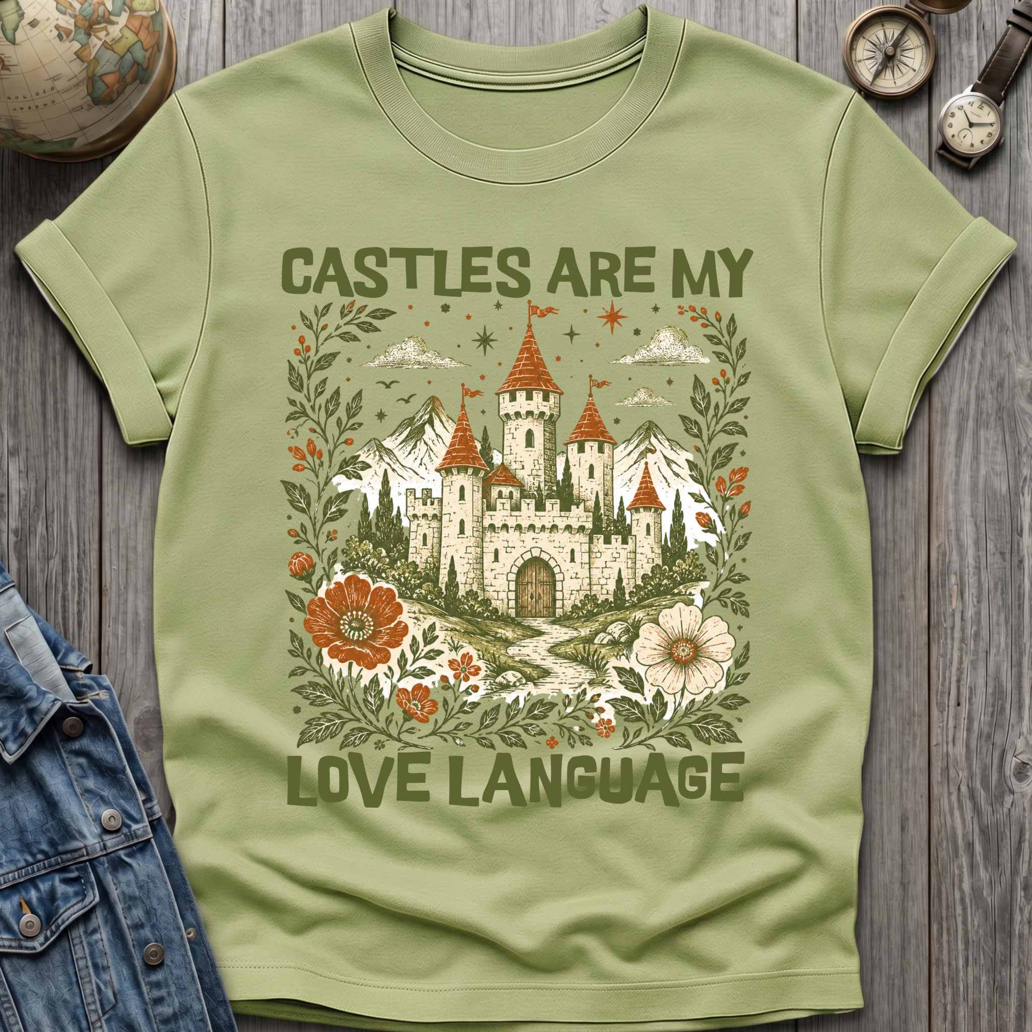 Castles Love T-Shirt