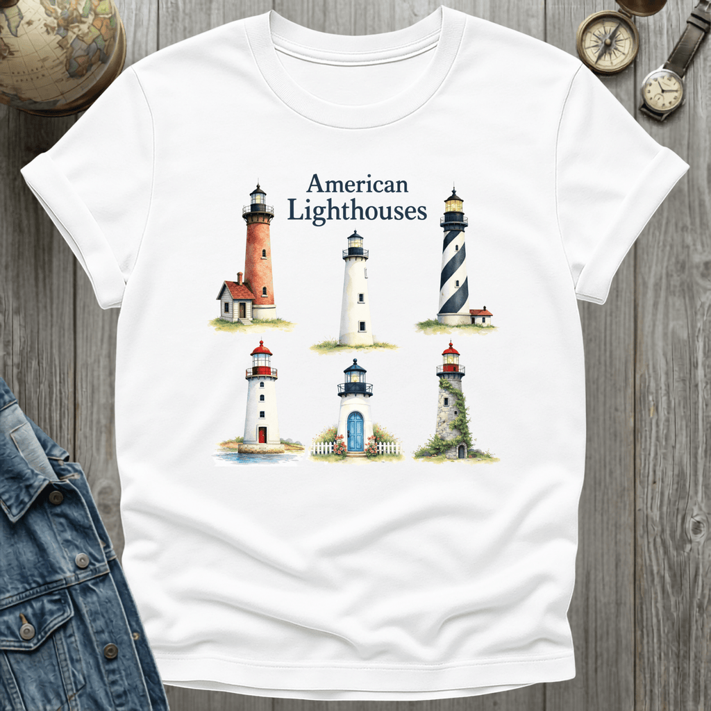 American Lighthouses T-Shirt