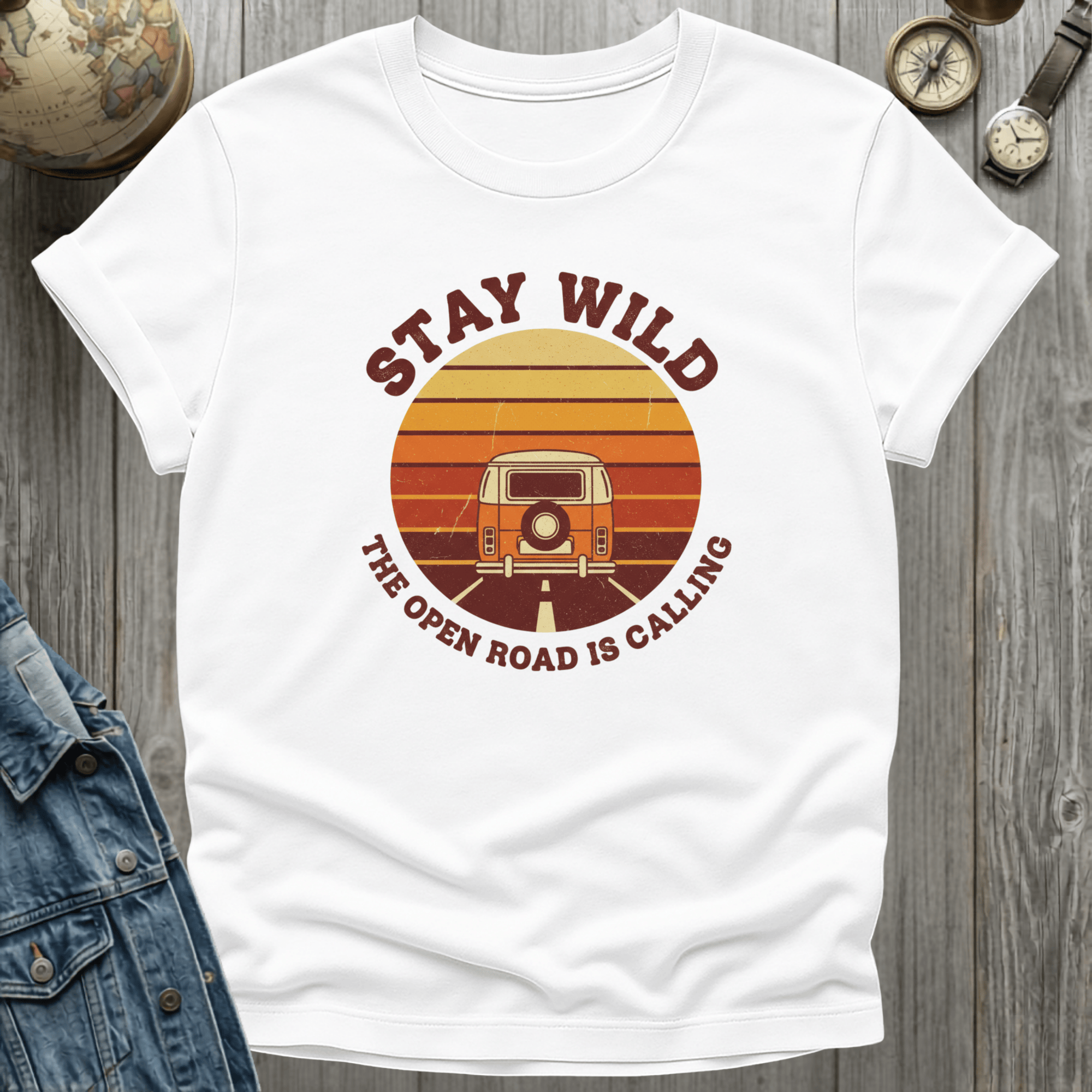 Stay Wild Road is Calling T-Shirt