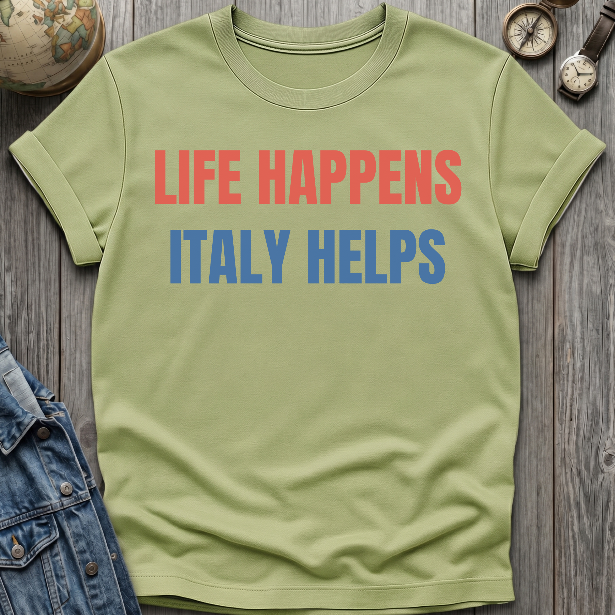 Italy Helps T-Shirt