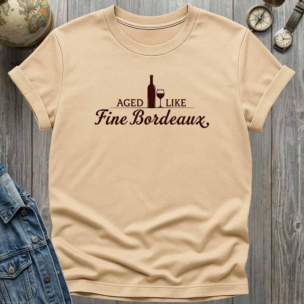 Fine Bordeaux T-Shirt