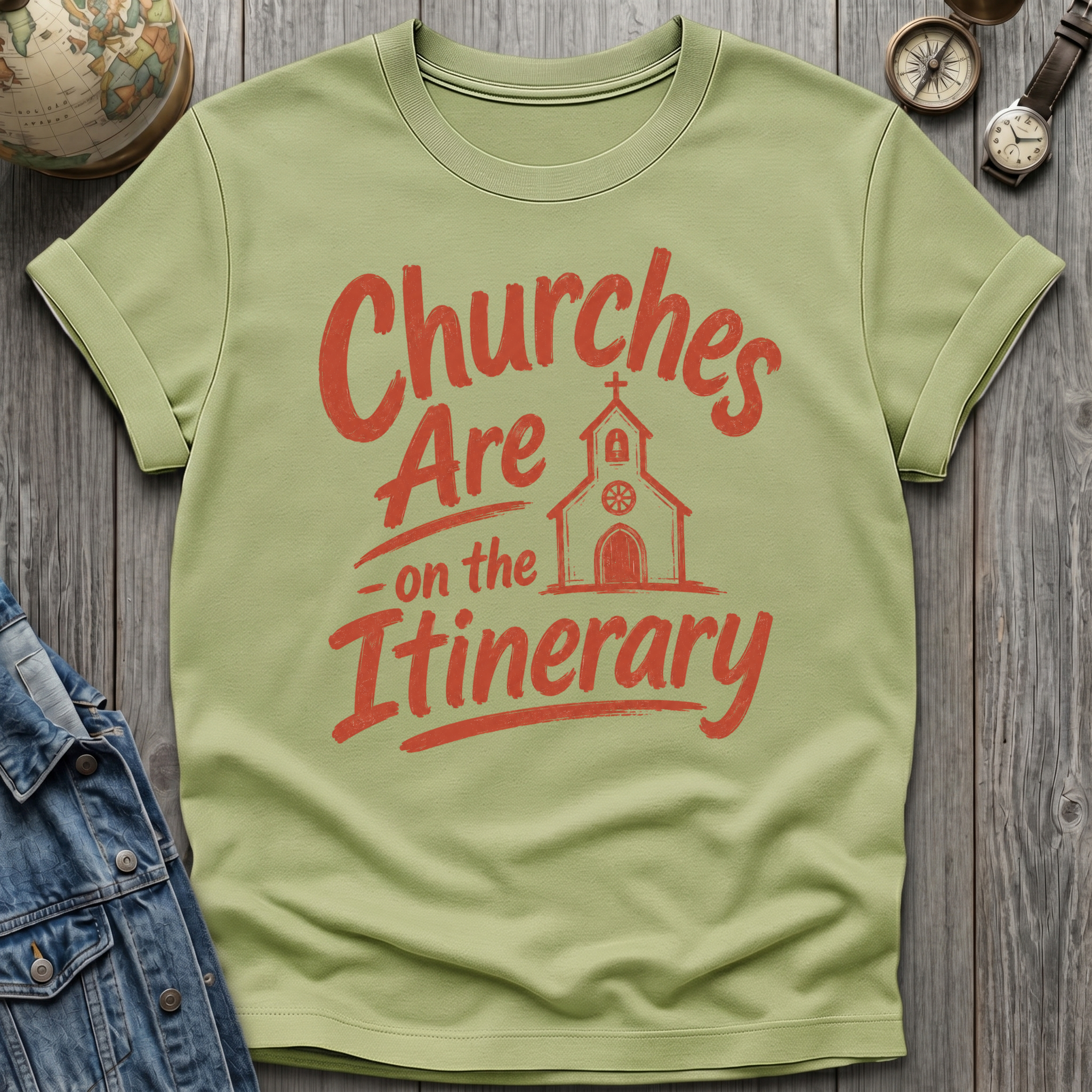 Church Itinerary T-Shirt