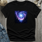 Cosmic Sky Over Pines T-Shirt