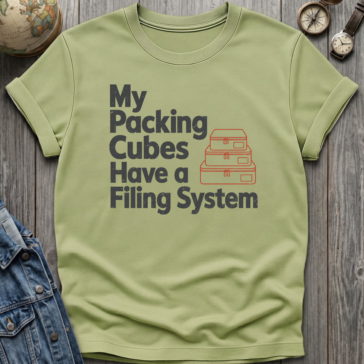 Packing Cubes T-Shirt