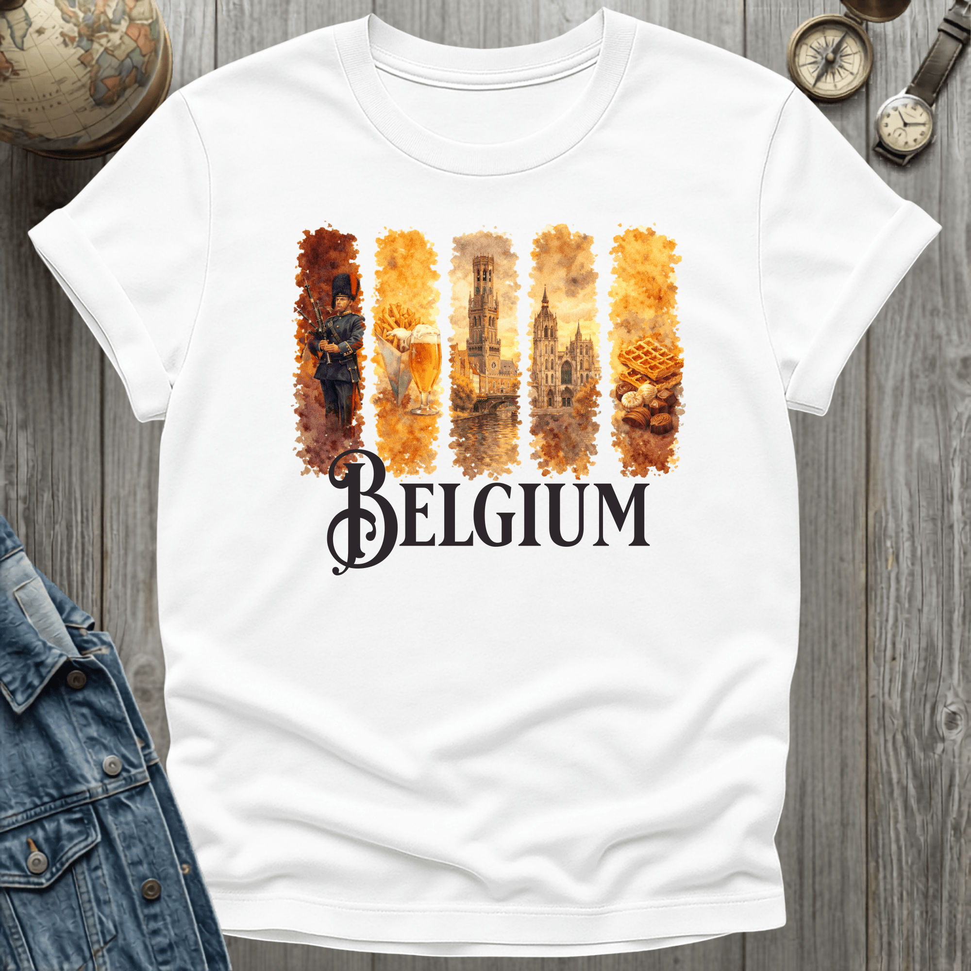 Belgium Scenic T-Shirt