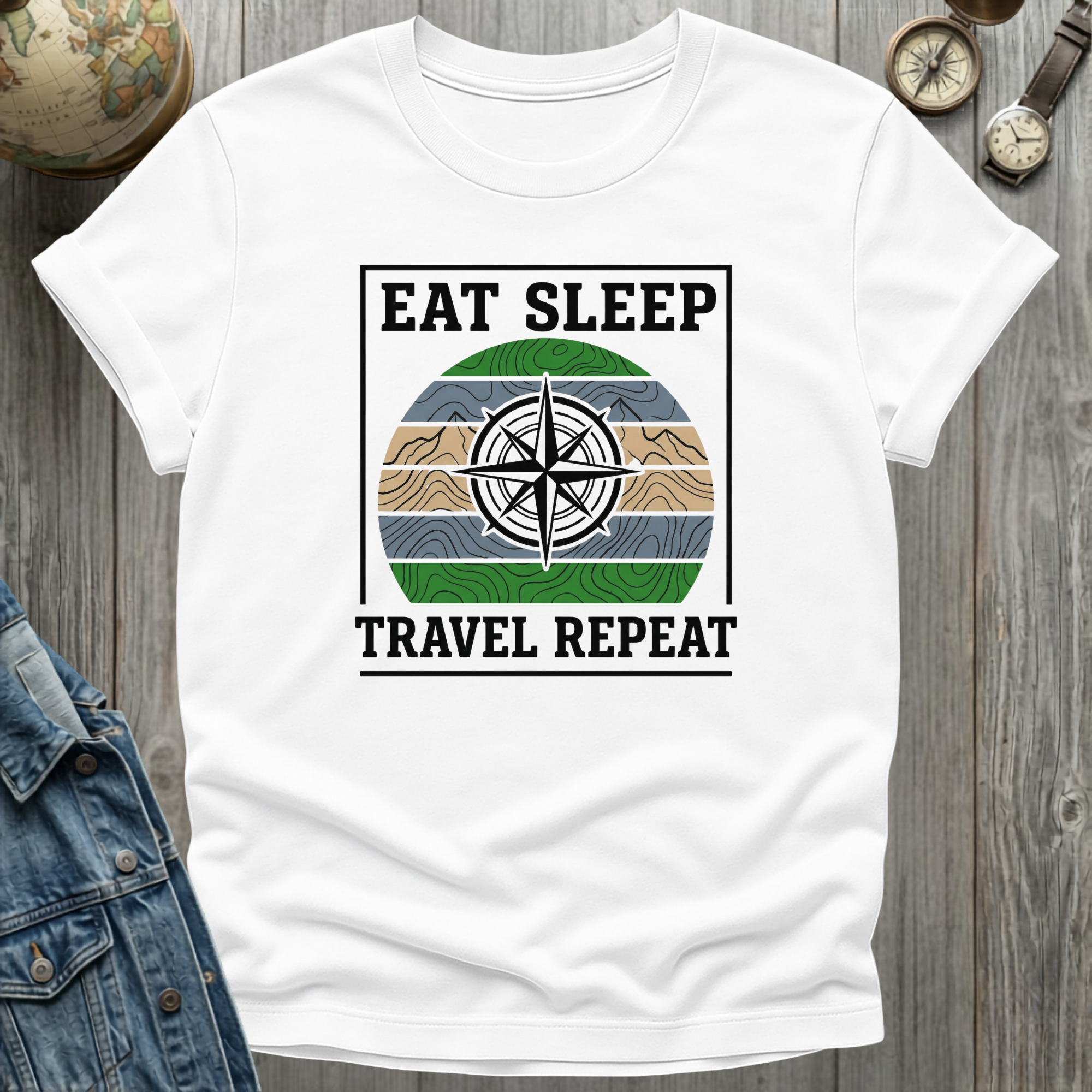 Compass Repeat T-Shirt