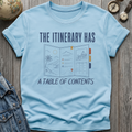 Travel Itinerary T-Shirt