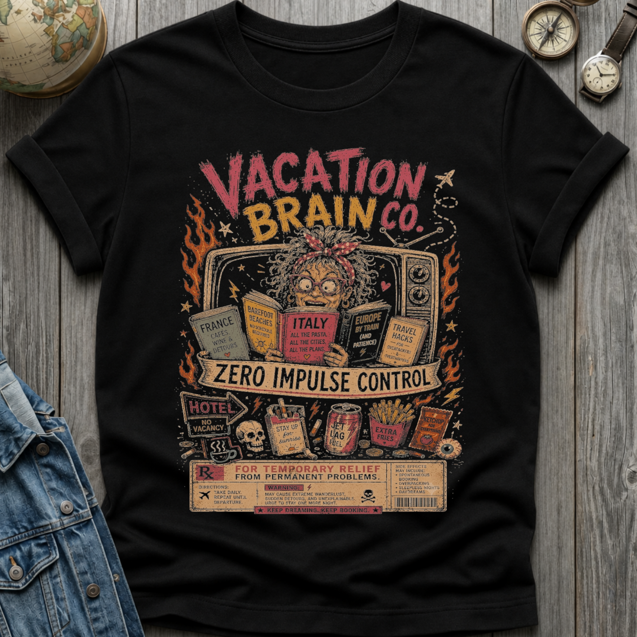 Vacation Brain T-Shirt