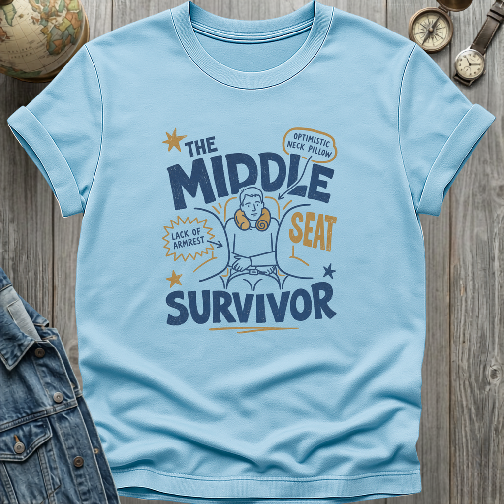 Middle Seat Survivor T-Shirt