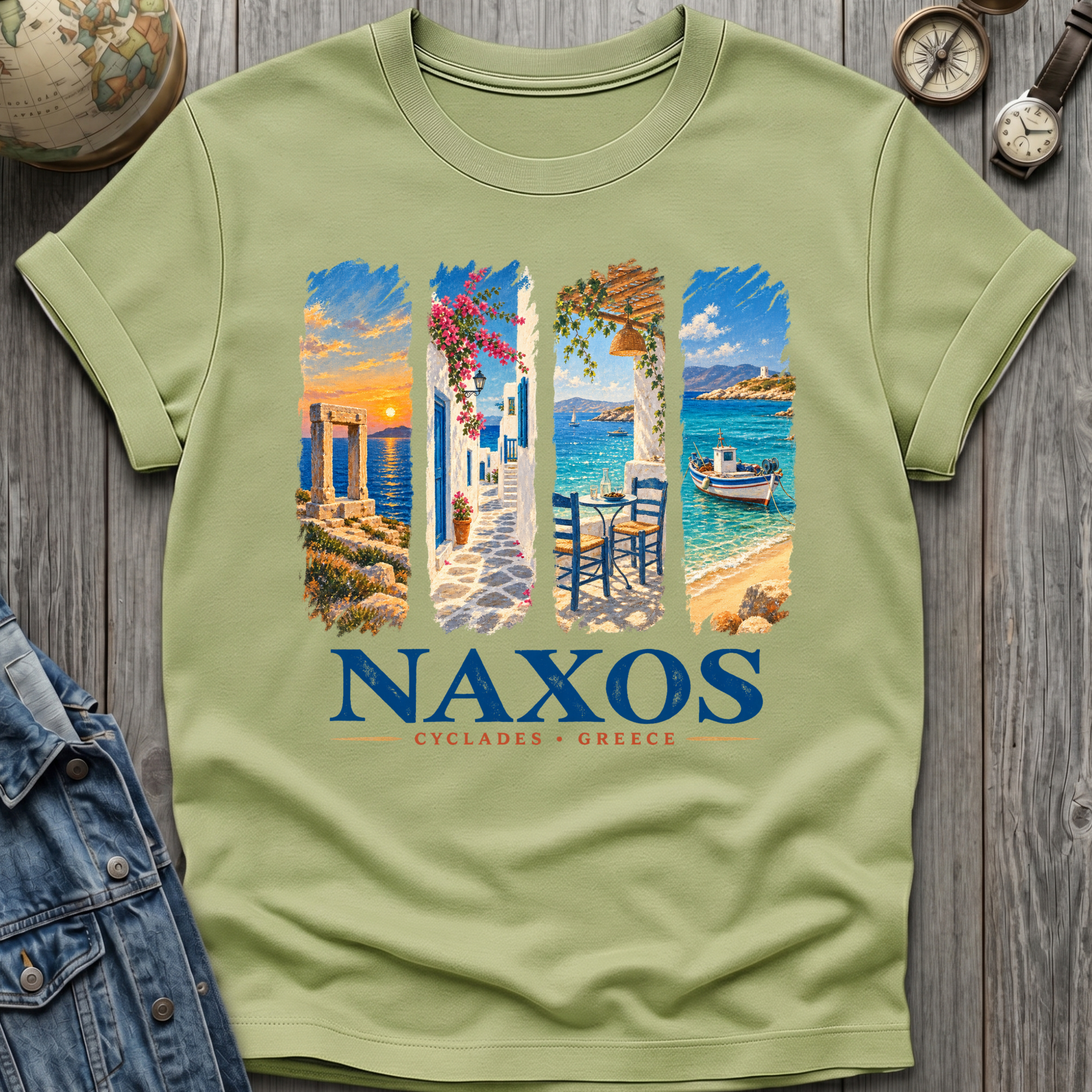 Naxos Greece T-Shirt