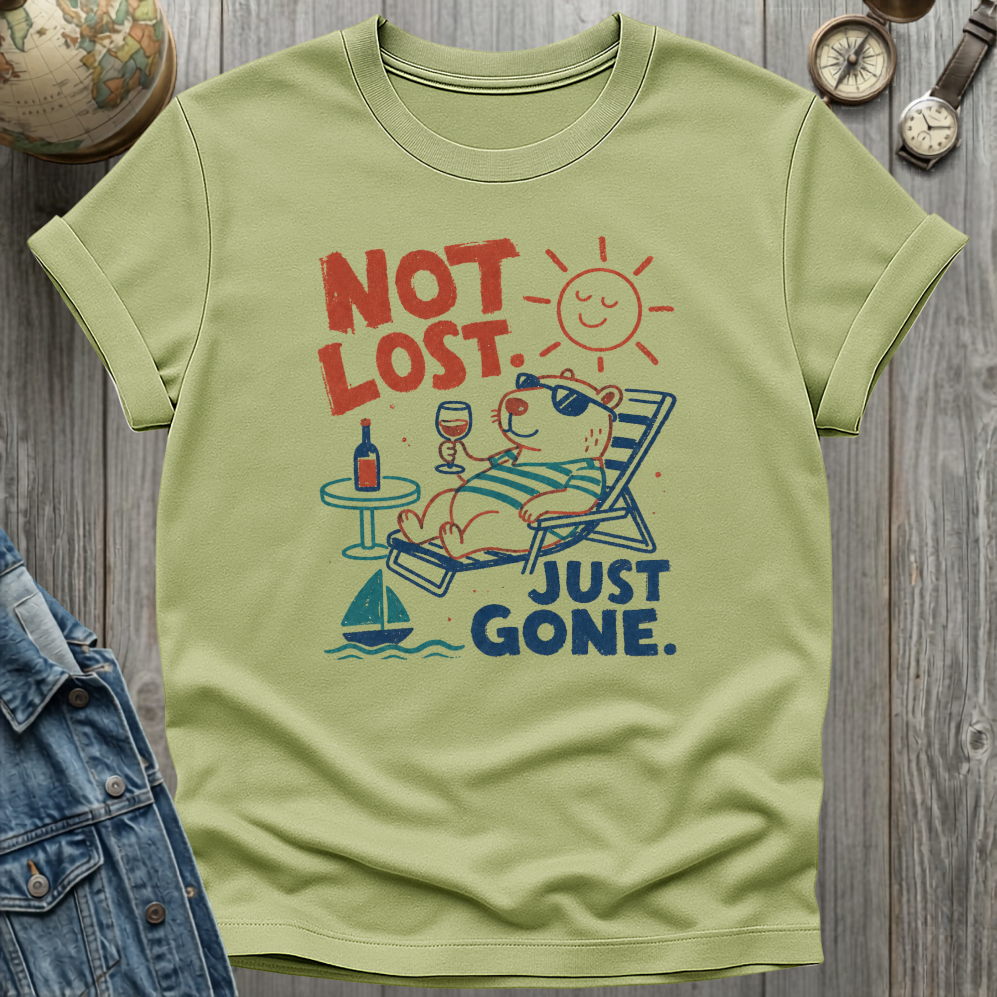 Capybara Not Lost T-Shirt