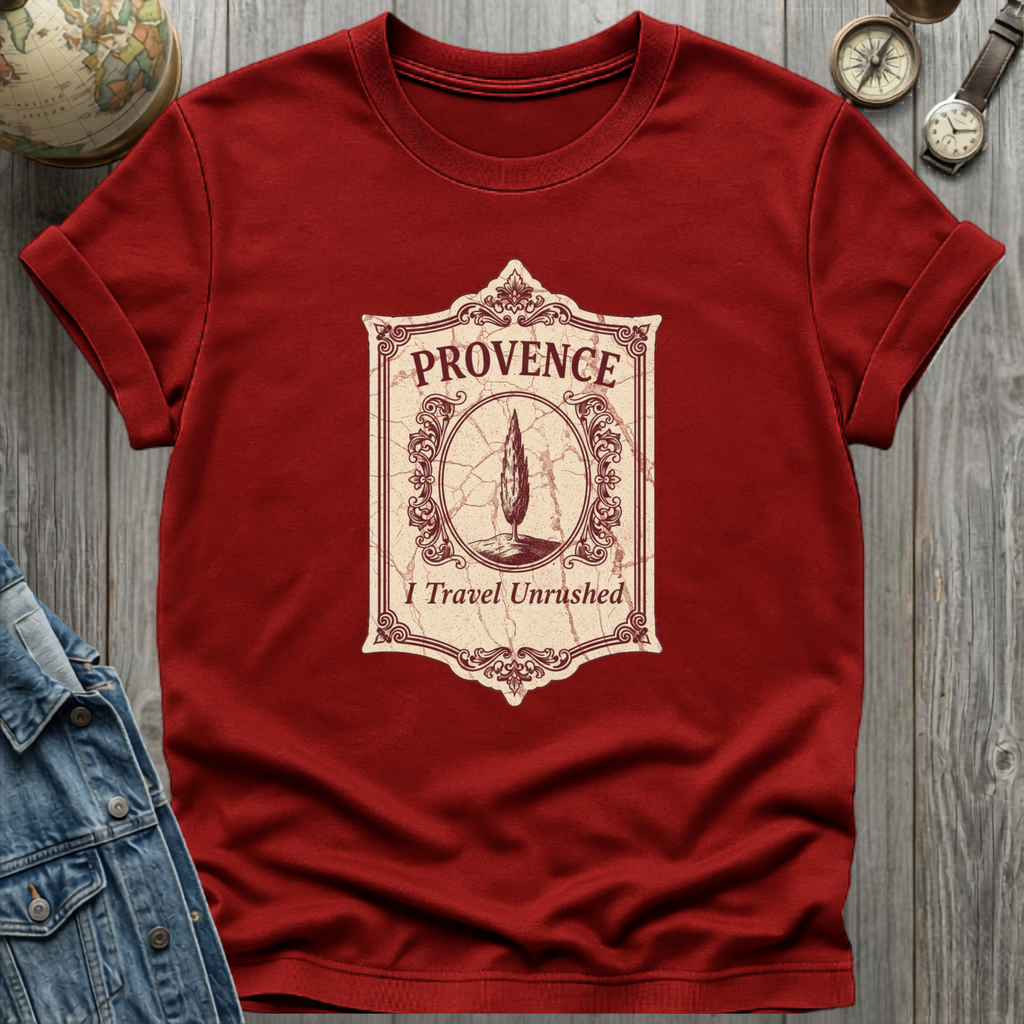 Provence Wine Label T-Shirt