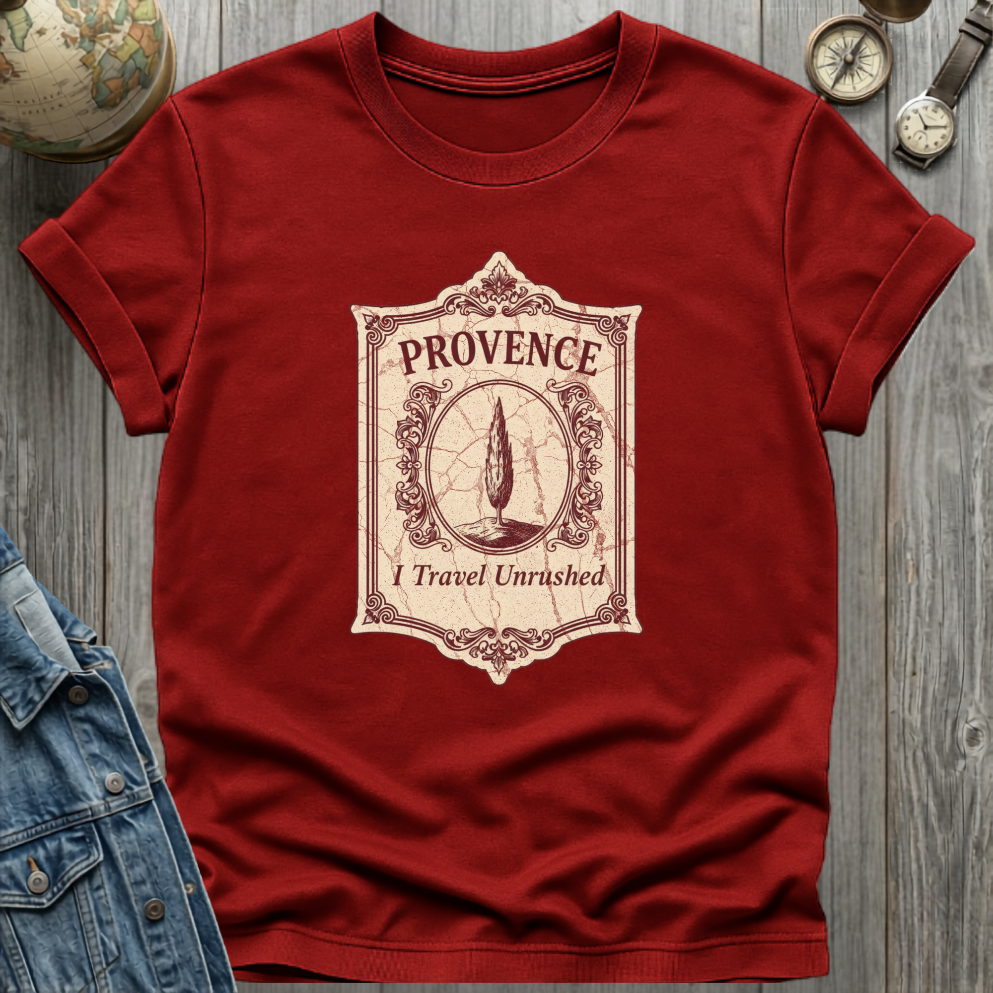 Provence Wine Label T-Shirt