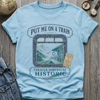 On A Train T-Shirt